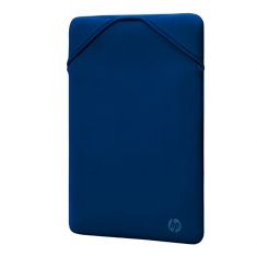 Housse de protection réversible ordinateur portable HP 15,6 Bleu, en néoprène durable, protège le PC contre les chocs et les rayures 2F1X7AA  "