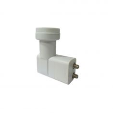 LNB Twin 2 sorties - diamètre fixation 40 mm - universel - blanc