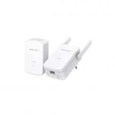 Kit Wifi Powerline Gigabit  AV1000 lot de 2-1xMP510+1xMP500 Vitesse 300 Mbps (2,4 GHz) 1000 Mbps Powerline Broadcom CPU port Gigabit  2antennes ext mur branché