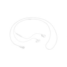 Ecouteurs intra auriculaires filair Cable tissu Blanc Sound by AKG, USB type C SAMSUNG - EO-IC100BWEGEU