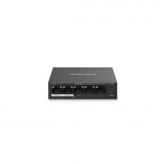 Boitier en métal Switch de bureau 5 ports Gigabit avec 4 ports PoE+, 4 ports PoE+ Gigabit, 1 port Non-PoE Gigabit Longue portée jusqu'à 250 m