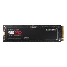 SSD SAMSUNG SERIE 980 PRO M.2 500Go 2280 PCIe 4.0 x4 NVMe 1.3c MZ-V8P500BW
