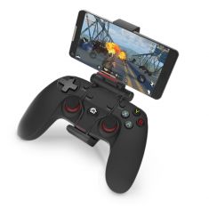 Manette Gaming sans fil Bluetooth / 2.4GHz / filaire Avec clip pour Smartphone Compatible PC, PS3 et Android