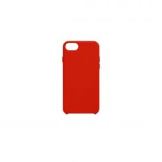 We Coque de protection SILICONE APPLE IPHONE 7 / 8 / SE 2020 Rouge: Matière silicone - effet mat  toucher doux  rigide
