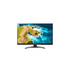 Ecran LG 27" TV Noir IPS 16:9 1920x1080 250cd/m² 2xHDMI USB 2.0 Slot CI HPs Tuner TNT DVB-T/T2 DVB-C DVB-S/S2 Bluetooth audio Wifi WebOS