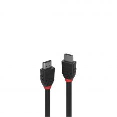 LINDY Câble HDMI standard, Black Line, 10m 36468