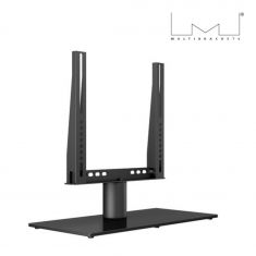 Support pied de table MULTIBRACKETS Noir pr moniteur 61cm 24 81,3 cm 32" Capacité 30 kg. VESA 100x100mm 300x300 mm"