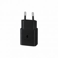 Chargeur Secteur 15W USB C (avec câble) Coloris Noir SAMSUNG EP-T1510XBEGEU 