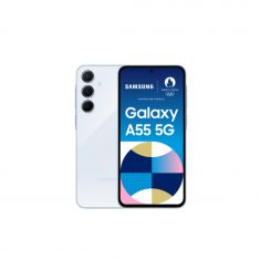 Smartphone Galaxy A55 5G Bleu 8Go 128Go  WIFI6 5000mAh CR 25W 13 Exynos 1480 Octo core 2.75Ghz / 6.6'' FHD+ Super-amoled IP67 Dual SIM  DAS TETE 0.684