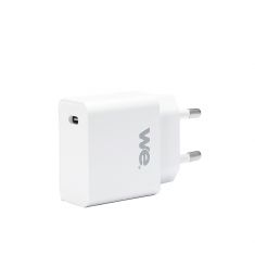 Bundle chargeur USB-C + câble Chargeur 1 port USB-C 18W, PD3.0 +1 Câble USBC/USBC de 1 mètre bla,c