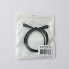 Câble USB-C/USB-C 2.0 Male/Male - 45W - Longueur 1M - Noir - en sachet