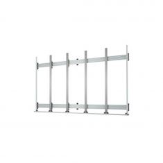 Support mural B-TECH complet pour mur LED Hikvision 2400mm x 1350mm avec 16 (4x4) cabinets DS-D4212FI-CWF/III cabinet dimension: 600 mm × 337.5 mm × 50.9 mm