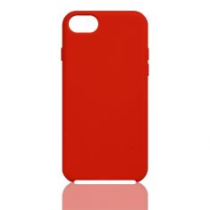 We Coque de protection SILICONE RIGIDE APPLE IPHONE XS MAX Rouge: Matière silicone - effet mat  toucher doux  rigide