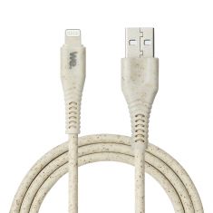 Câble Lightning/USB A biosourcé avec 30% de matières recyclées - 1m - Packaging écoconçu
