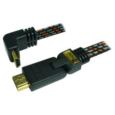 Cable HDMI 1.4 haute définition 5.0 metres FULL HD 1080p 3D HDCP