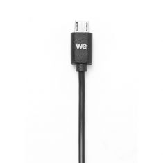 Bundle Chargeur + câble micro USB Chargeur secteur 2.4A + câble 1m noir