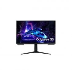 Ecran 27'' Samsung  Gaming Odyssey G3 - G30D Noir VA 1920x1080 1ms 250cd/m² 180Hz 1xHDMI 1xDisplay Pied Réglable en Hauteur Orientable Pivot  Inclinable