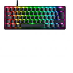 RAZER Clavier jeu Huntsman V3 Pro Mini - AZERTY Switches Optiques Analogiques - Mode déclenchement rapide - 4 touches multimedias - Touches en PBT 