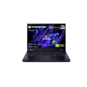 Portable Acer Predator Helios 18 PH18-72-944J Intel Core i9-14900HX 32GB DDRS5 1ToSSD NVIDIA GeForce RTX4080 18'' WQXGA IPS 240Hz (Mate) Win11H