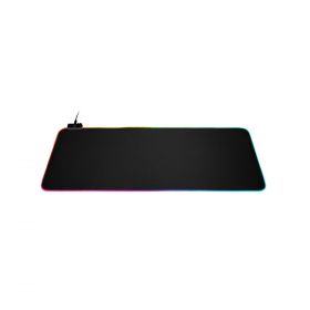 Tapis de souris Gamer Gamium XXL Ultra large : 900 x 400 x 3mm avec LED RGB et câble détachâble 1m50