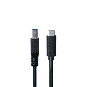 Câble USB-C 3.0/USB B 2m - noir - 5Gbit/s